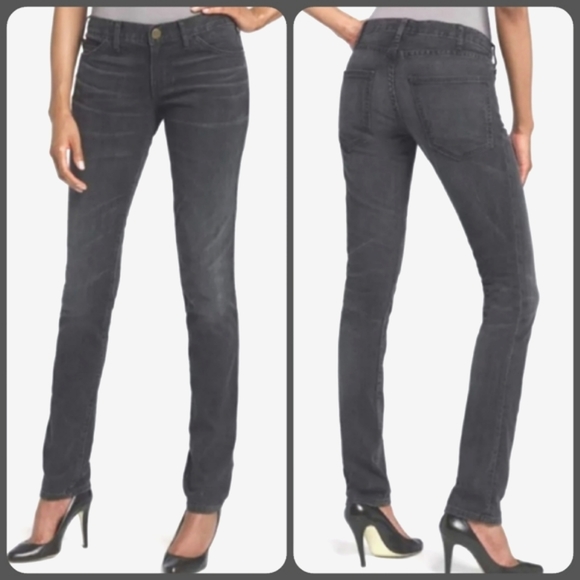 Current/Elliott Denim - Current Elliott Vintage Black Skinny Jeans